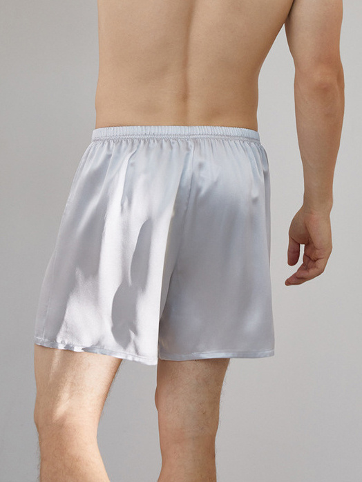Ultra Soft Silk Lounge Shorts For Men